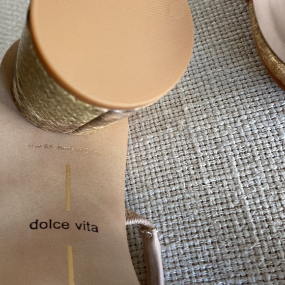 Trending Animal Print NWOT Dolce Vita Noles Blush snake sandals 🤩 - Picture 10 of 11